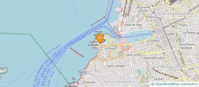 localisation de l'entreprise EDITIONS PHOCEENNES  MARSEILLE