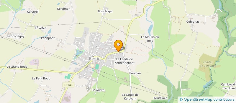 localisation de l'entreprise EDITIONS PIERRE BENACCHIO  BERRIC