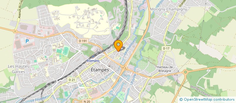 localisation de l'entreprise EDITIONS PIQUE-NIQUE  ETAMPES