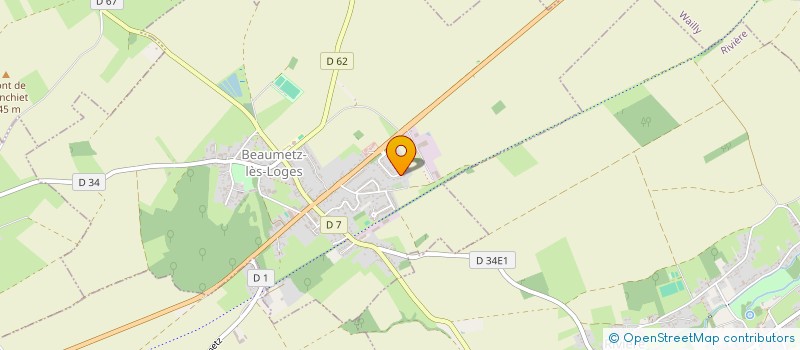 localisation de l'entreprise EDITIONS PLACEBO  BEAUMETZ-LES-LOGES