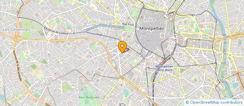localisation de l'entreprise EDITIONS PLUME DE LUNE à MONTPELLIER