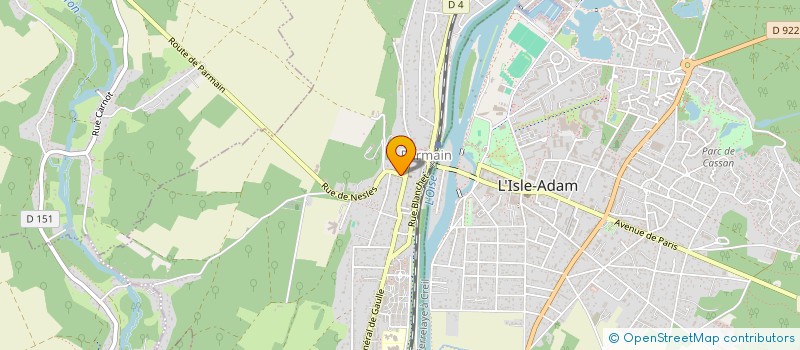 localisation de l'entreprise EDITIONS POINT BARRE  PARMAIN