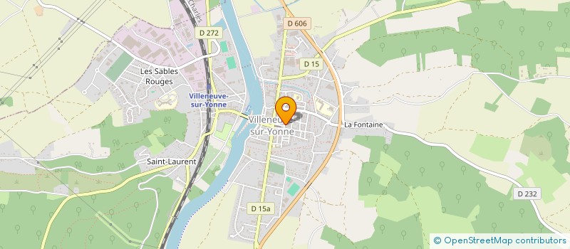 localisation de l'entreprise EDITIONS PORTE DU SUD à VILLENEUVE-SUR-YONNE