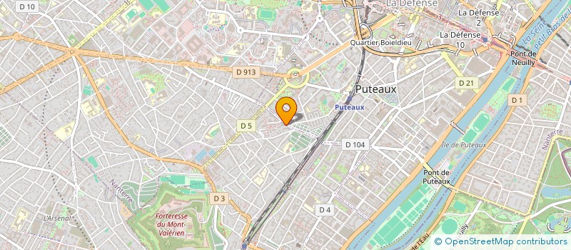 localisation de l'entreprise EDITIONS PRATIQUES PROFESSIONNELLES à SURESNES