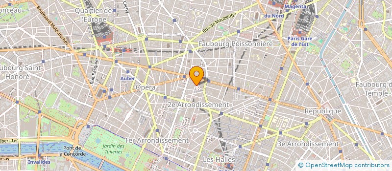 localisation de l'entreprise EDITIONS PREVISIONS à PARIS
