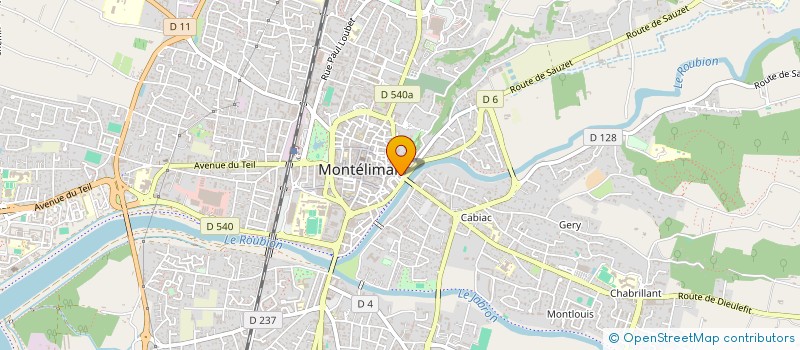localisation de l'entreprise EDITIONS PROMANTIK à MONTELIMAR