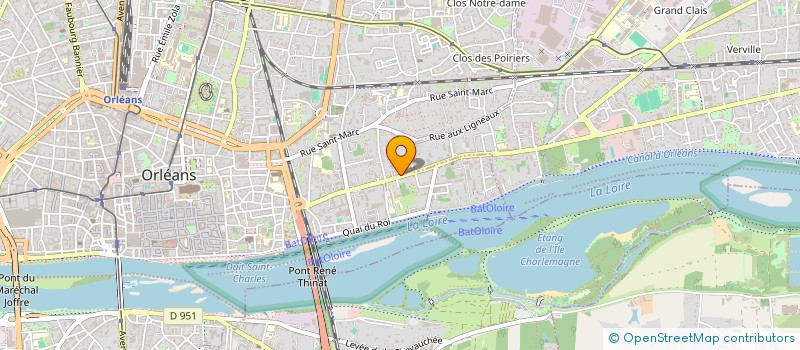 localisation de l'entreprise EDITIONS PROSODIE FRANCAISE à ORLEANS