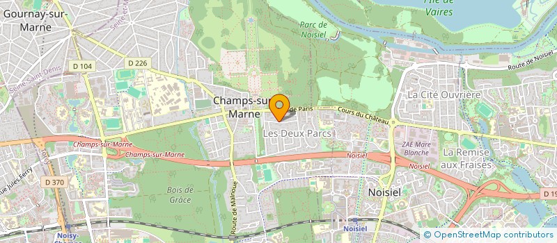 localisation de l'entreprise EDITIONS PVP LACHAUDIERE à CHAMPS-SUR-MARNE