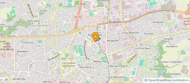 localisation de l'entreprise EDITIONS QAZAQ à BREST