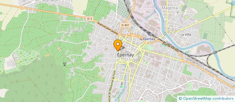 localisation de l'entreprise EDITIONS QUI LIT VIT  EPERNAY