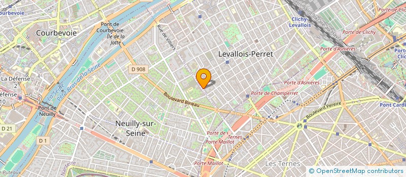 localisation de l'entreprise EDITIONS REGIES INTERNATIONALES à LEVALLOIS-PERRET