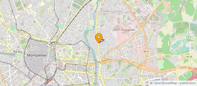 localisation de l'entreprise EDITIONS REGIONALES à MONTPELLIER