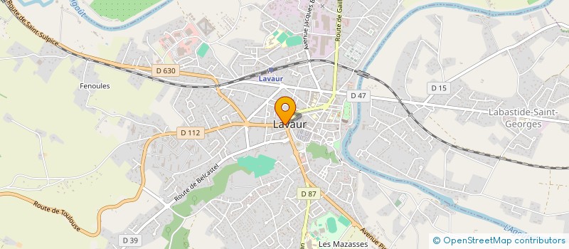 localisation de l'entreprise EDITIONS RETRO LOISIRS  LAVAUR