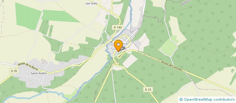 localisation de l'entreprise EDITIONS REUILLE à LA FERRIERE-SUR-RISLE