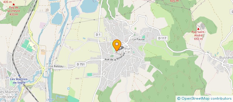 localisation de l'entreprise EDITIONS REVOIR  MIREFLEURS