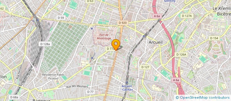 localisation de l'entreprise EDITIONS REWORLD AXEL SPRINGER à BAGNEUX