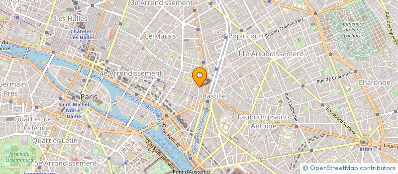 localisation de l'entreprise EDITIONS RIVE-GAUCHE  PARIS