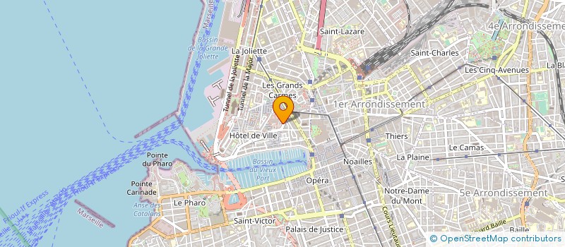 localisation de l'entreprise EDITIONS RK à MARSEILLE