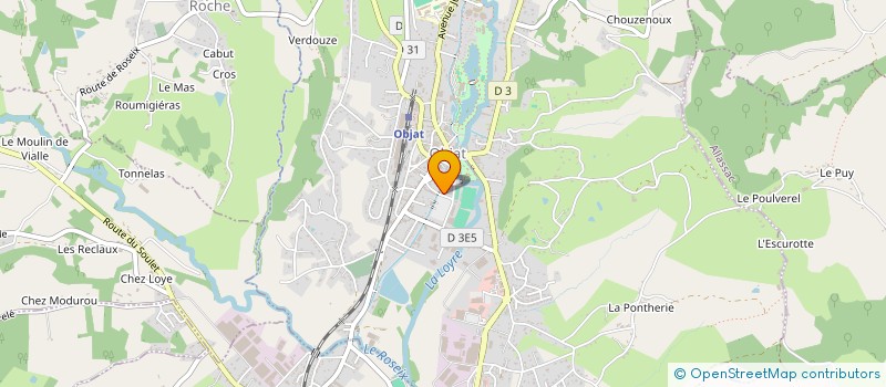 localisation de l'entreprise EDITIONS ROCHEVEYRE  VARS-SUR-ROSEIX