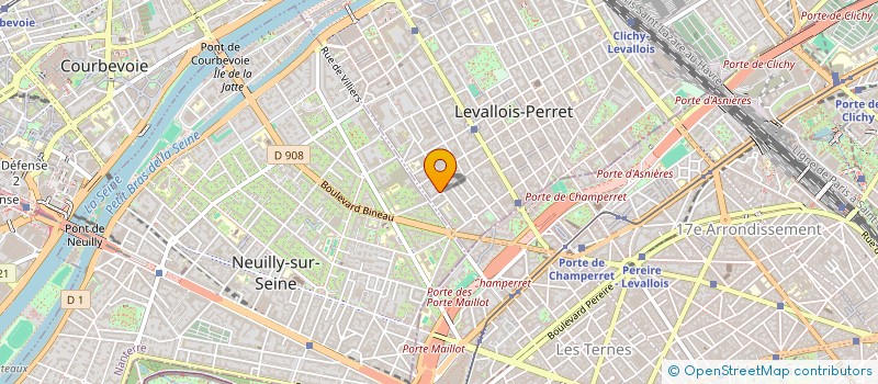 localisation de l'entreprise EDITIONS ROUQUIER à LEVALLOIS-PERRET