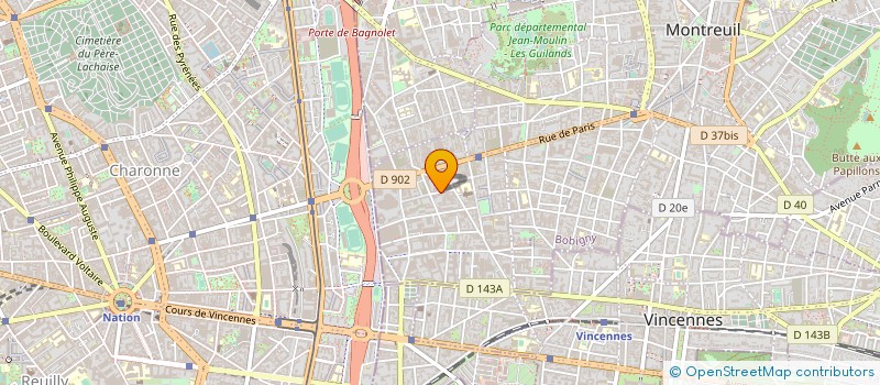 localisation de l'entreprise EDITIONS SCIENCE MARXISTE  MONTREUIL