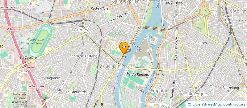 localisation de l'entreprise EDITIONS SED à TOULOUSE