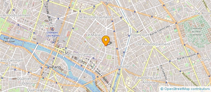 localisation de l'entreprise EDITIONS SEPT  PARIS