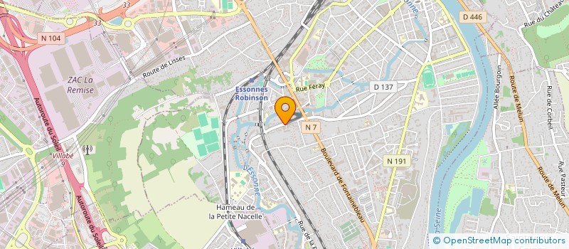 localisation de l'entreprise EDITIONS SHADOW à CORBEIL-ESSONNES