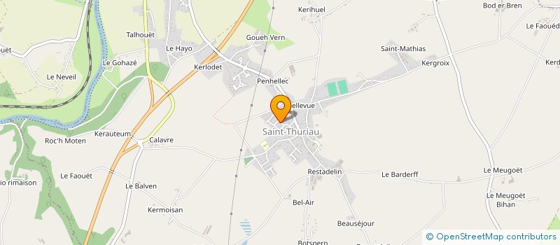 localisation de l'entreprise EDITIONS SILAS  SAINT-THURIAU