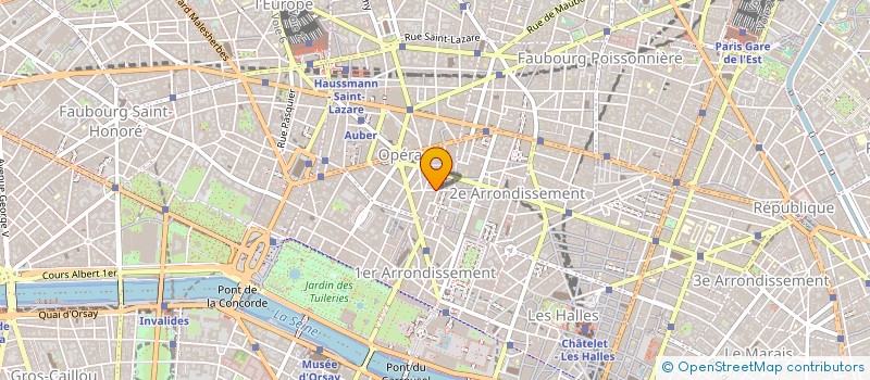 localisation de l'entreprise EDITIONS SOIBY à PARIS