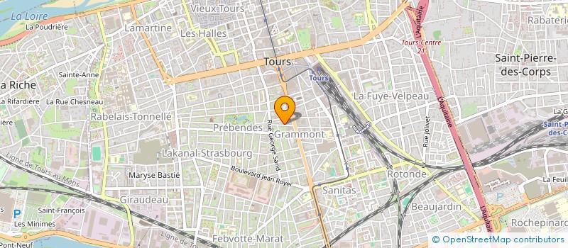 localisation de l'entreprise EDITIONS SOLEIL CARRE à TOURS