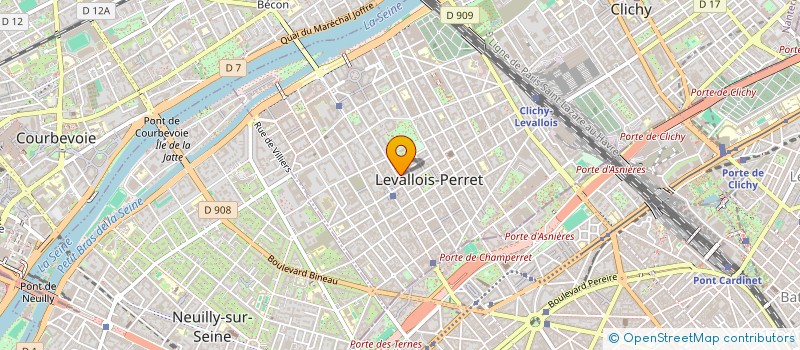 localisation de l'entreprise EDITIONS SOUTERRAINES à LEVALLOIS-PERRET