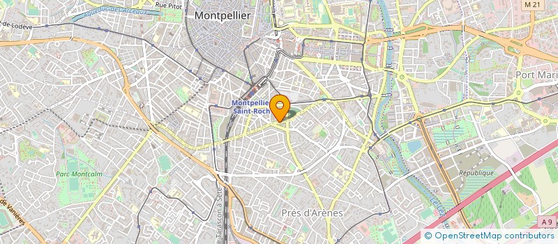 localisation de l'entreprise EDITIONS SP à MONTPELLIER