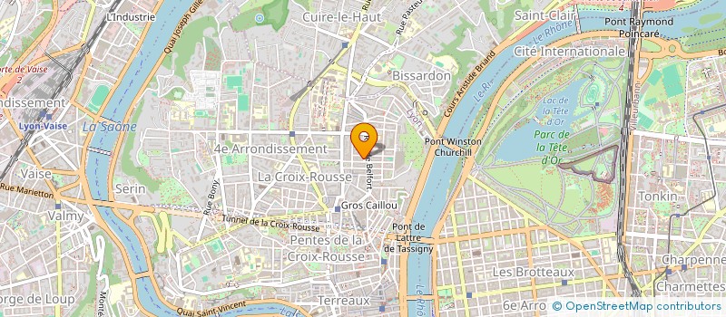 localisation de l'entreprise EDITIONS STEPHANE BACHES  LYON