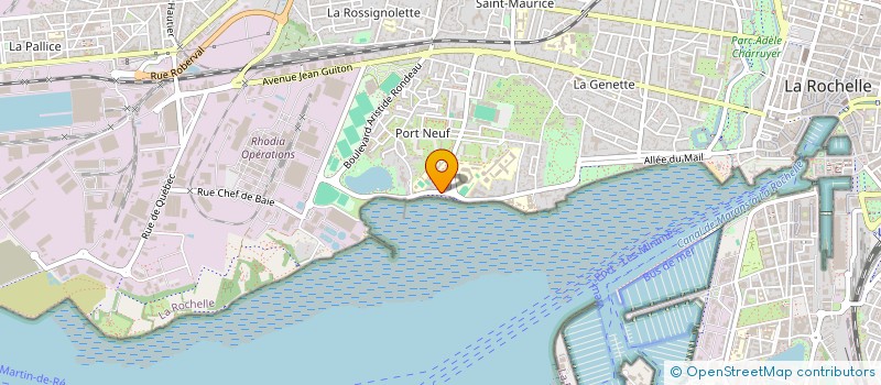 localisation de l'entreprise EDITIONS SULLIVER à LA ROCHELLE