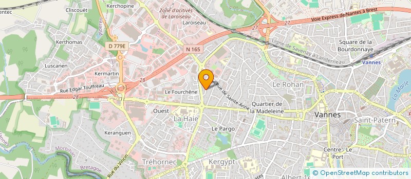 localisation de l'entreprise EDITIONS SULLY à VANNES
