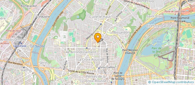 localisation de l'entreprise EDITIONS SUTURE  LYON