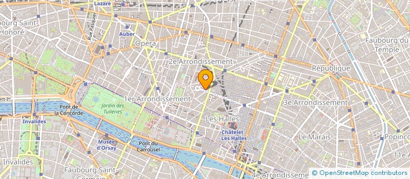 localisation de l'entreprise EDITIONS TAOS à PARIS