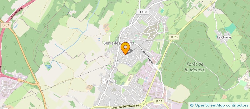 localisation de l'entreprise EDITIONS TERRA ANIMAE  SERRE-LES-SAPINS