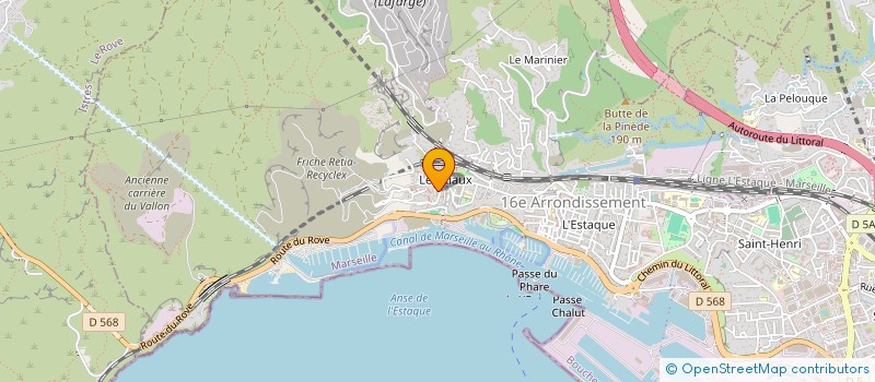 localisation de l'entreprise EDITIONS THADDEE à MARSEILLE 16EME