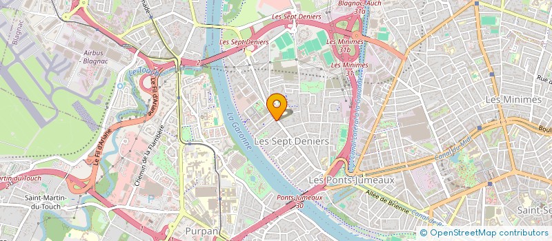 localisation de l'entreprise EDITIONS TOULOUSAINES COMMUNICATIONS à TOULOUSE