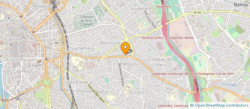 localisation de l'entreprise EDITIONS TOULOUSE OUB-CHARI à TOULOUSE
