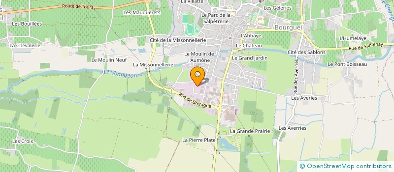 localisation de l'entreprise EDITIONS TOURISTIQUES ET PRATIQUES à BOURGUEIL