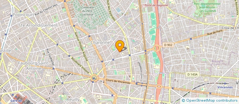 localisation de l'entreprise EDITIONS TRANSCOTEXTE SERVICE INFORMATIQ  PARIS