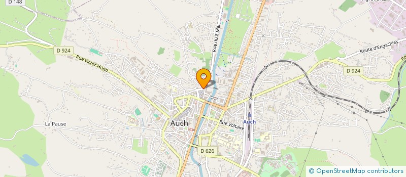 localisation de l'entreprise EDITIONS TRISTRAM  AUCH