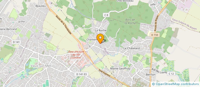 localisation de l'entreprise EDITIONS ULRICH  VAUX-SUR-MER