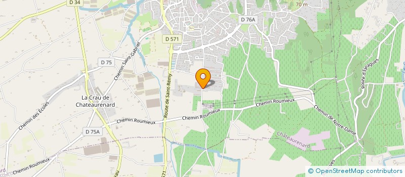 localisation de l'entreprise EDITIONS VDB  CHATEAURENARD