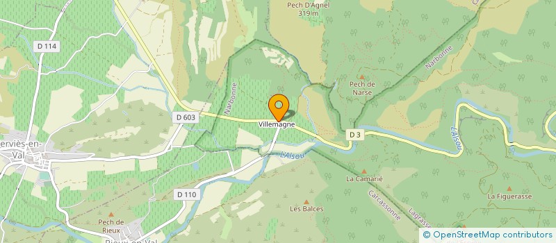 localisation de l'entreprise EDITIONS VERDIER à RIEUX-EN-VAL