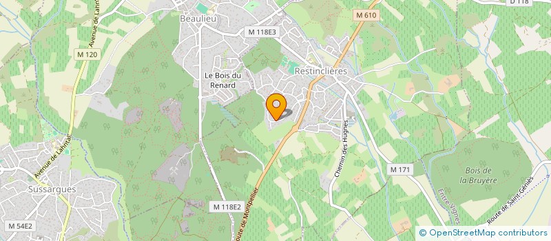 localisation de l'entreprise EDITIONS VISUALES à RESTINCLIERES