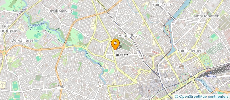 localisation de l'entreprise EDITIONS VOLARE à NANTES